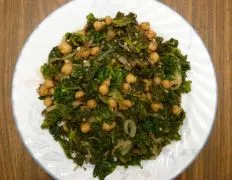 Balsamic Glazed Chickpeas And Kale