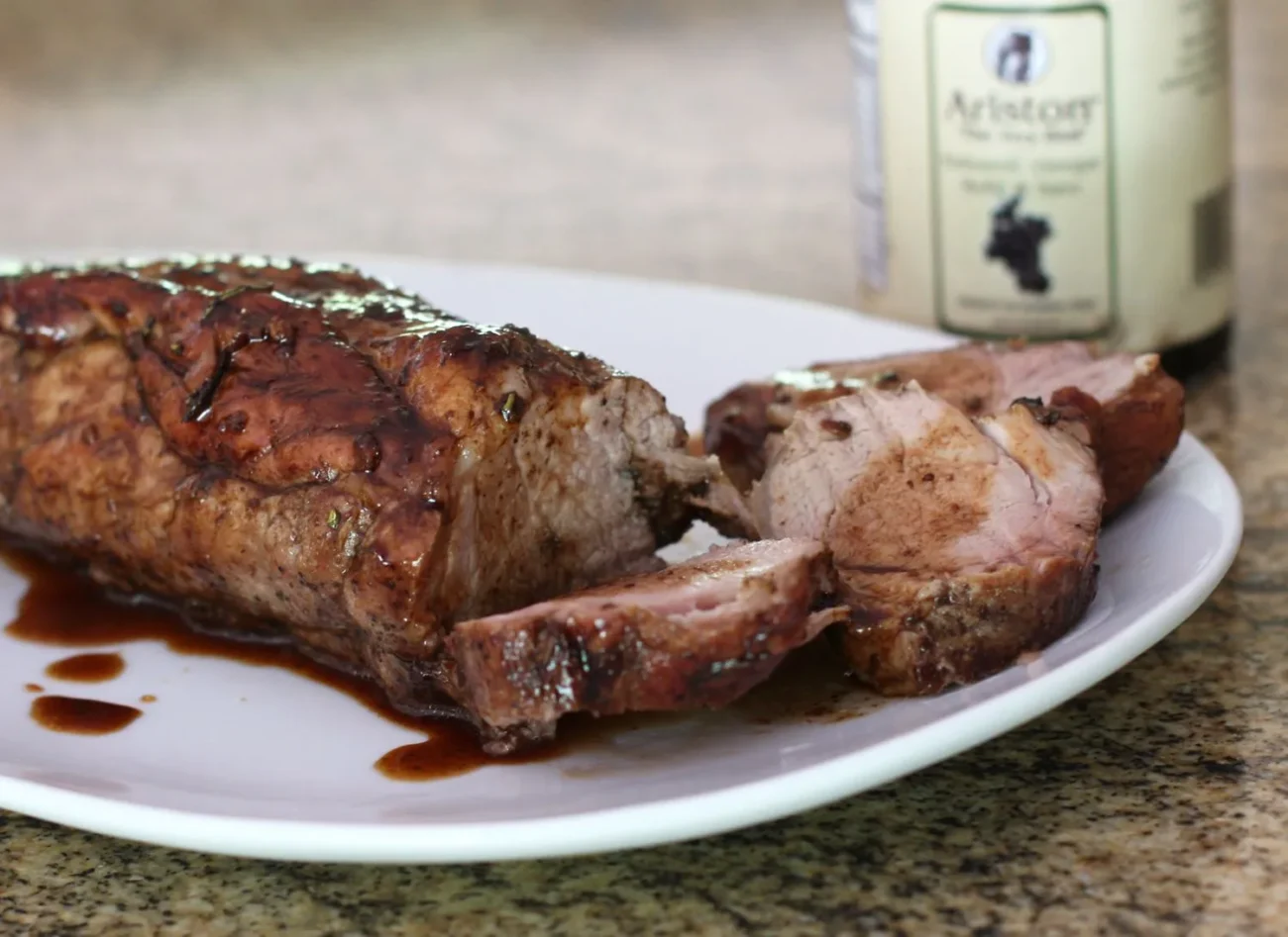 Balsamic Glazed Pork Tenderloin