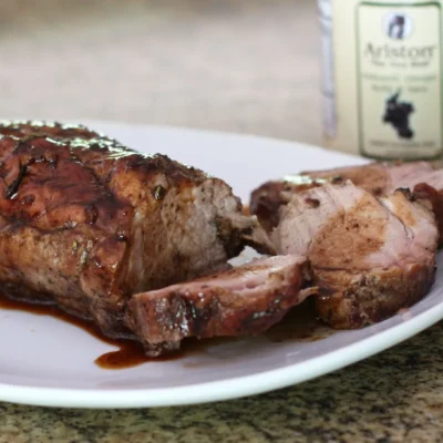 Balsamic Glazed Pork Tenderloin