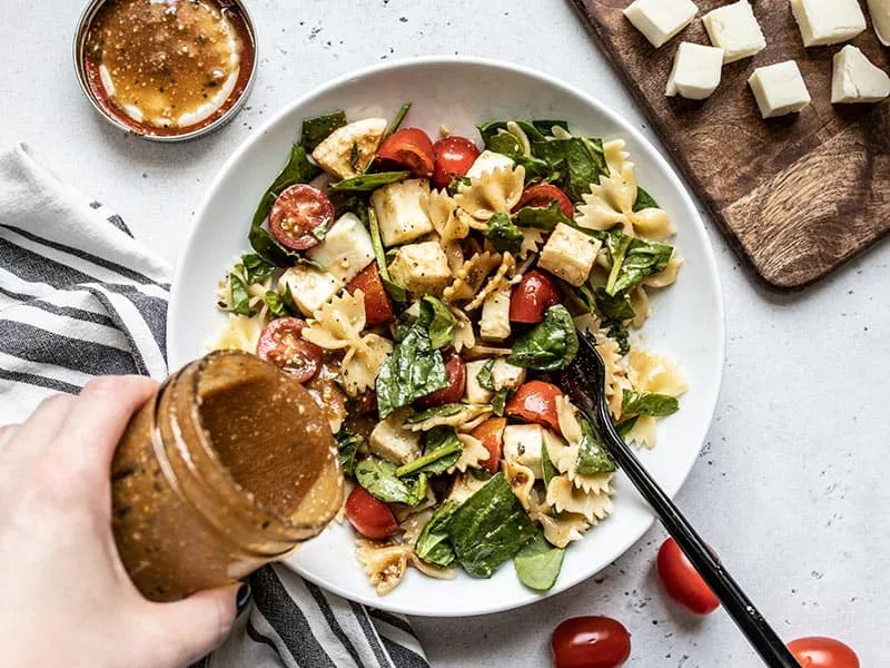 Balsamic Glazed Ziti Pasta Salad Recipe