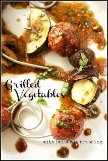 Balsamic Marinated Vegetables