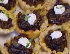 Balsamic Onion Tartlets