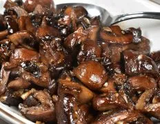 Balsamic Sauteed Mushrooms