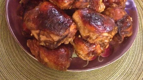 Balsamic Soy Glazed Chicken Thighs Recipe