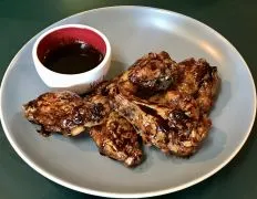 Balsamic Soy Glazed Chicken Wings