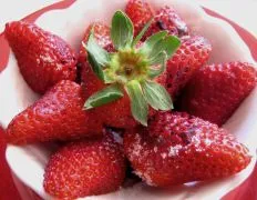 Balsamic Strawberries Not Heated