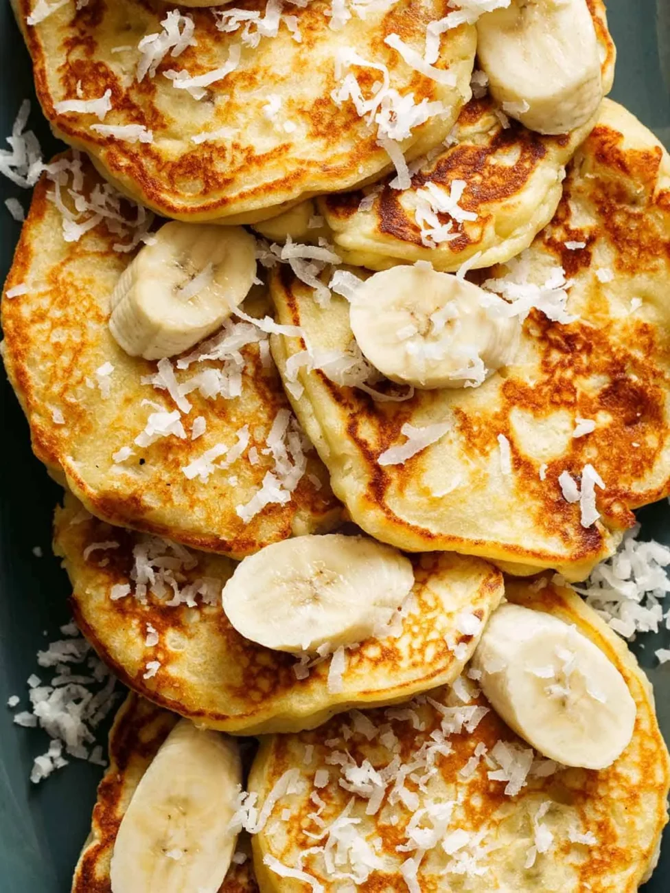 Banana And Coconut Pancakes