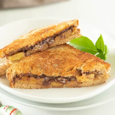 Banana And Nutella Sandwiches