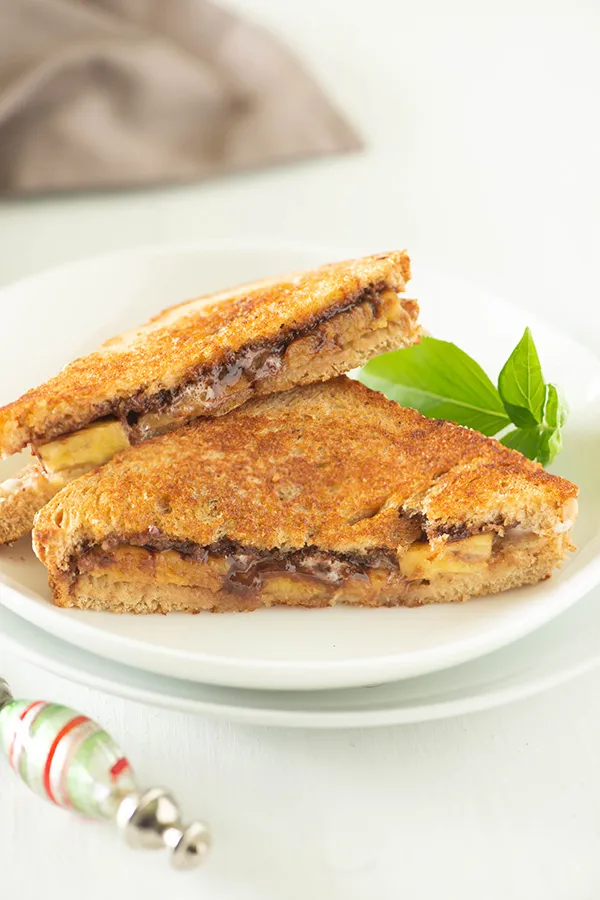 Banana And Nutella Sandwiches