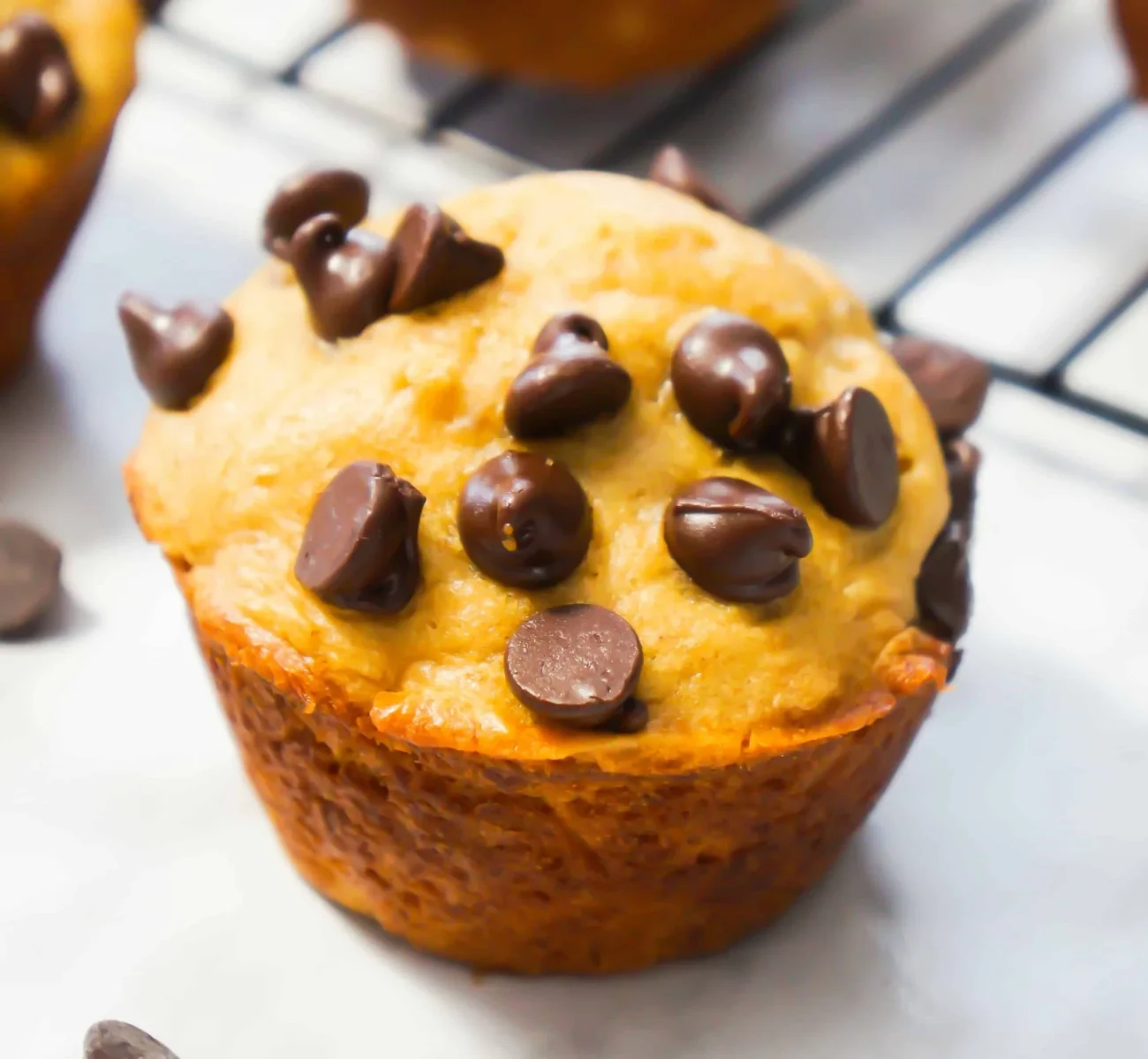 Banana And Peanut Butter Muffins