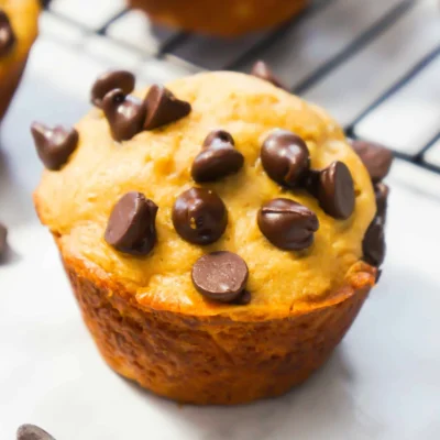 Banana And Peanut Butter Muffins