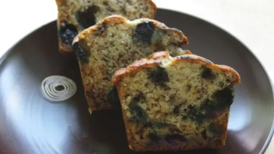 Banana Blueberry Mini Loaves