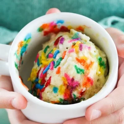 Banana Bread Muffin In A Mug