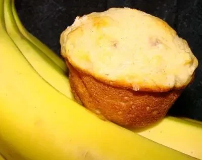 Banana Cardamom Muffins