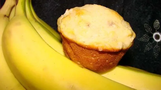 Banana Cardamom Muffins