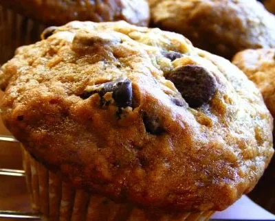 Banana Chocolate Chip Muffins