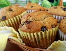 Banana Chocolate-Chip Muffins