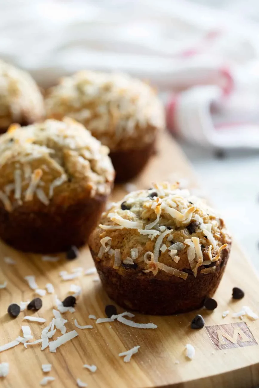 Banana & Chocolate Chip Muffins, Get