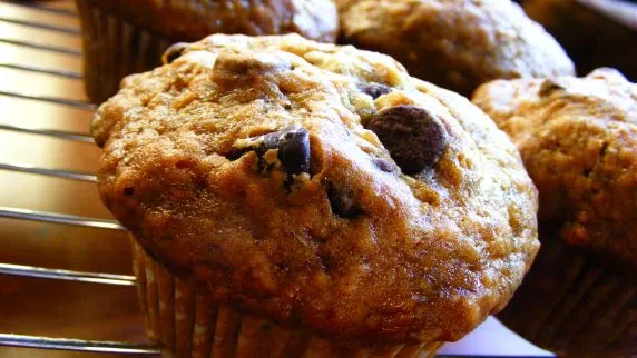 Banana Chocolate Chip Muffins