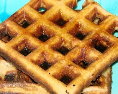 Banana- Cinnamon Waffles