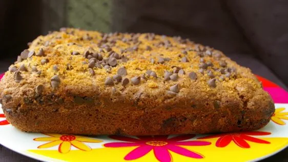 Banana Coffee Cake With Chocolate Chip