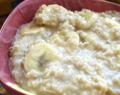 Banana Cream Oatmeal