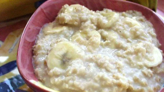 Banana Cream Oatmeal