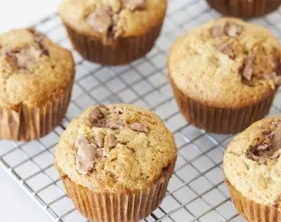 Banana Muffins With Twix Candy Pieces: A Delightful Twist