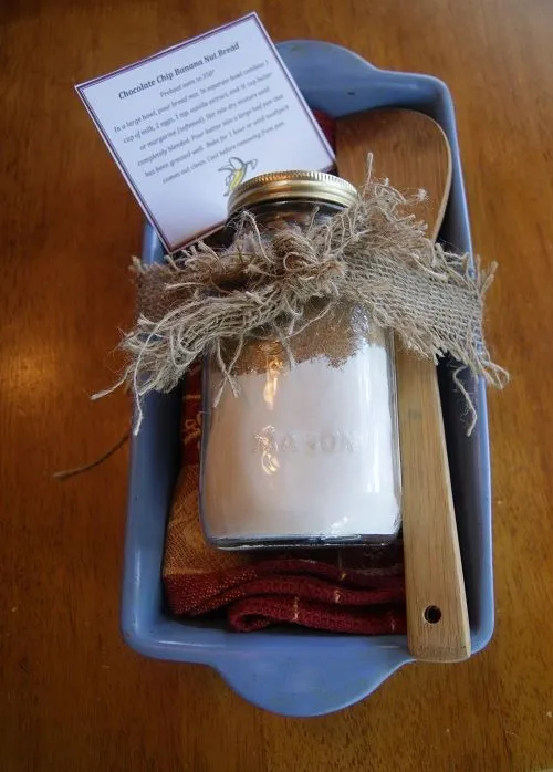 Banana Nut Bread Gift Mix In A Jar