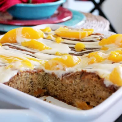 Banana Peach Bread