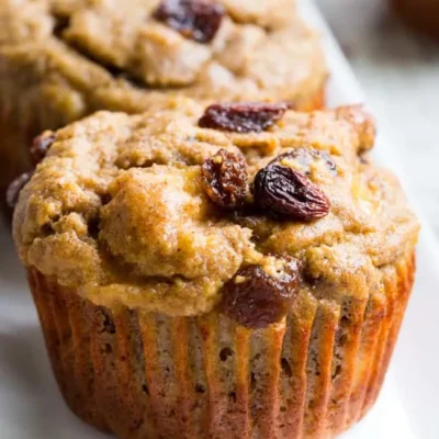 Banana Raisin Muffins