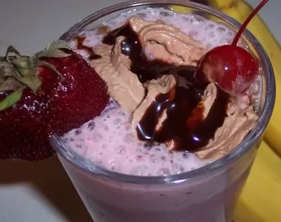 Banana Split Smoothies