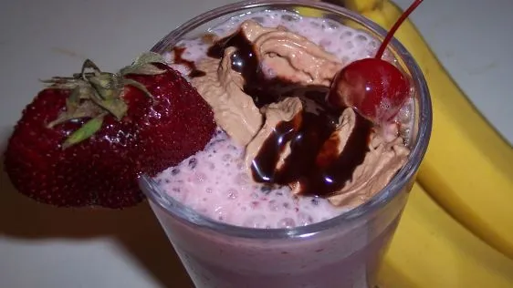 Banana Split Smoothies