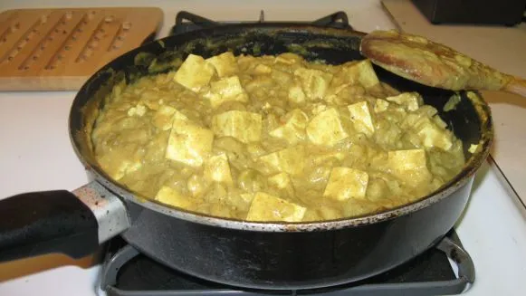 Banana Tofu Curry