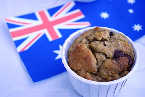 Banana Weet Bix Choc Chip Muffins