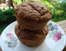 Banana Wheat Germ Muffins Vegan