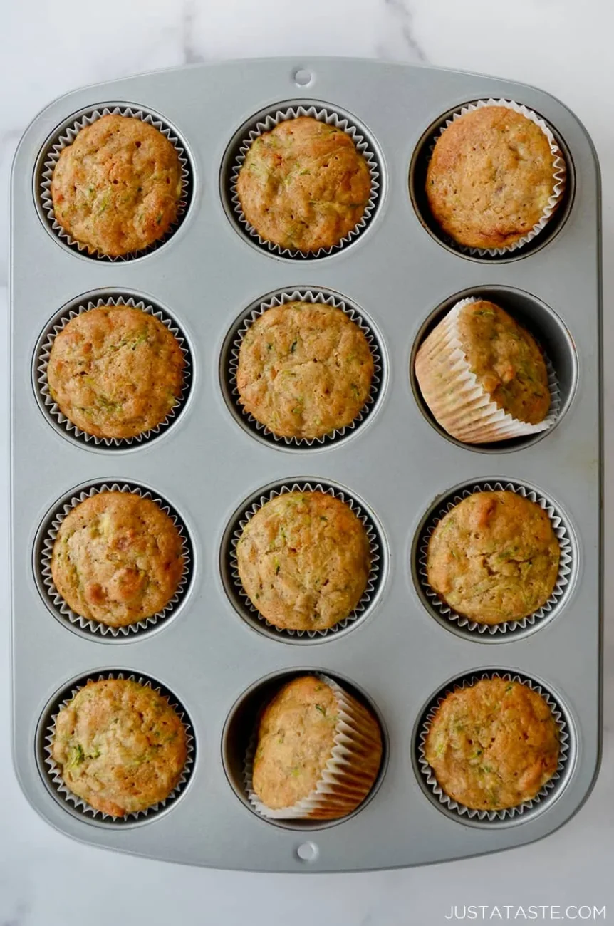 Banana Zucchini Muffins