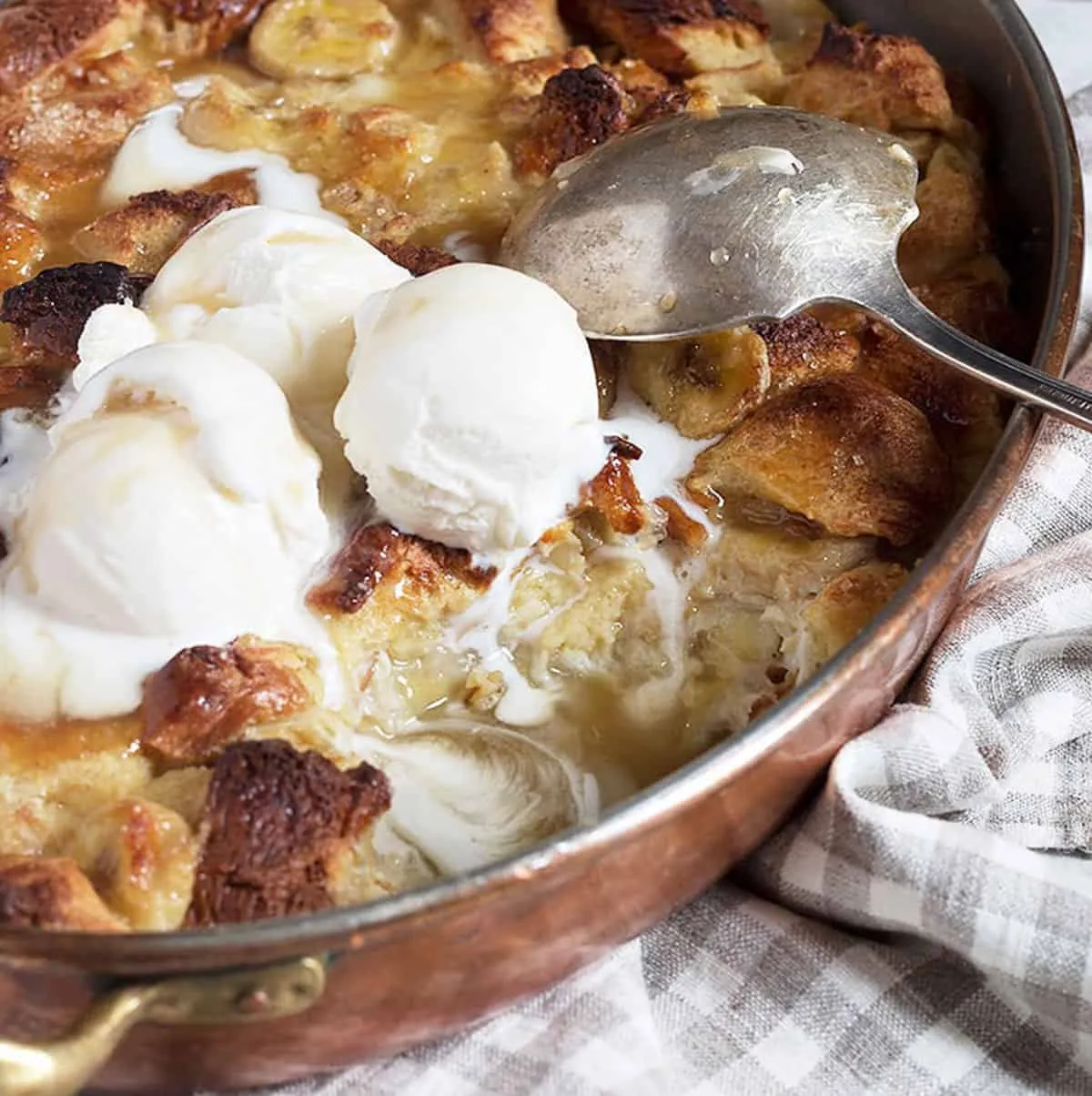 Bananas Foster Bread Pudding