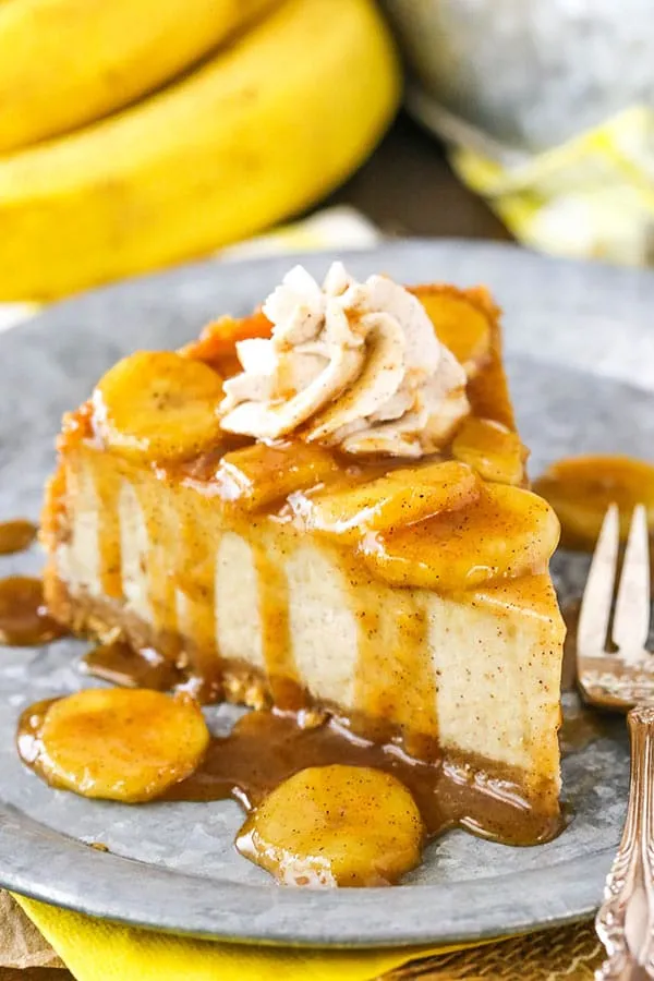 Bananas Foster Cheesecake