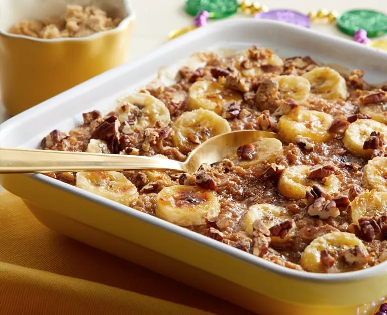 Bananas Foster Oatmeal