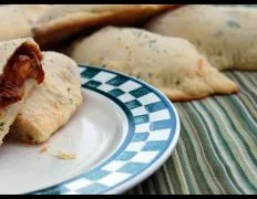 Barbecue Chicken Basil Calzones Oamc