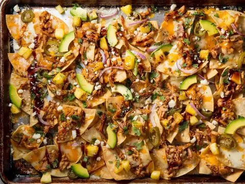 Barbecue Chicken Nachos