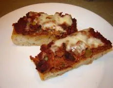 Barbecue Or Oven Baked Pizza Bread