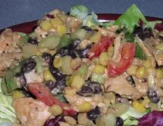 Barbecue Ranch Chicken Salad