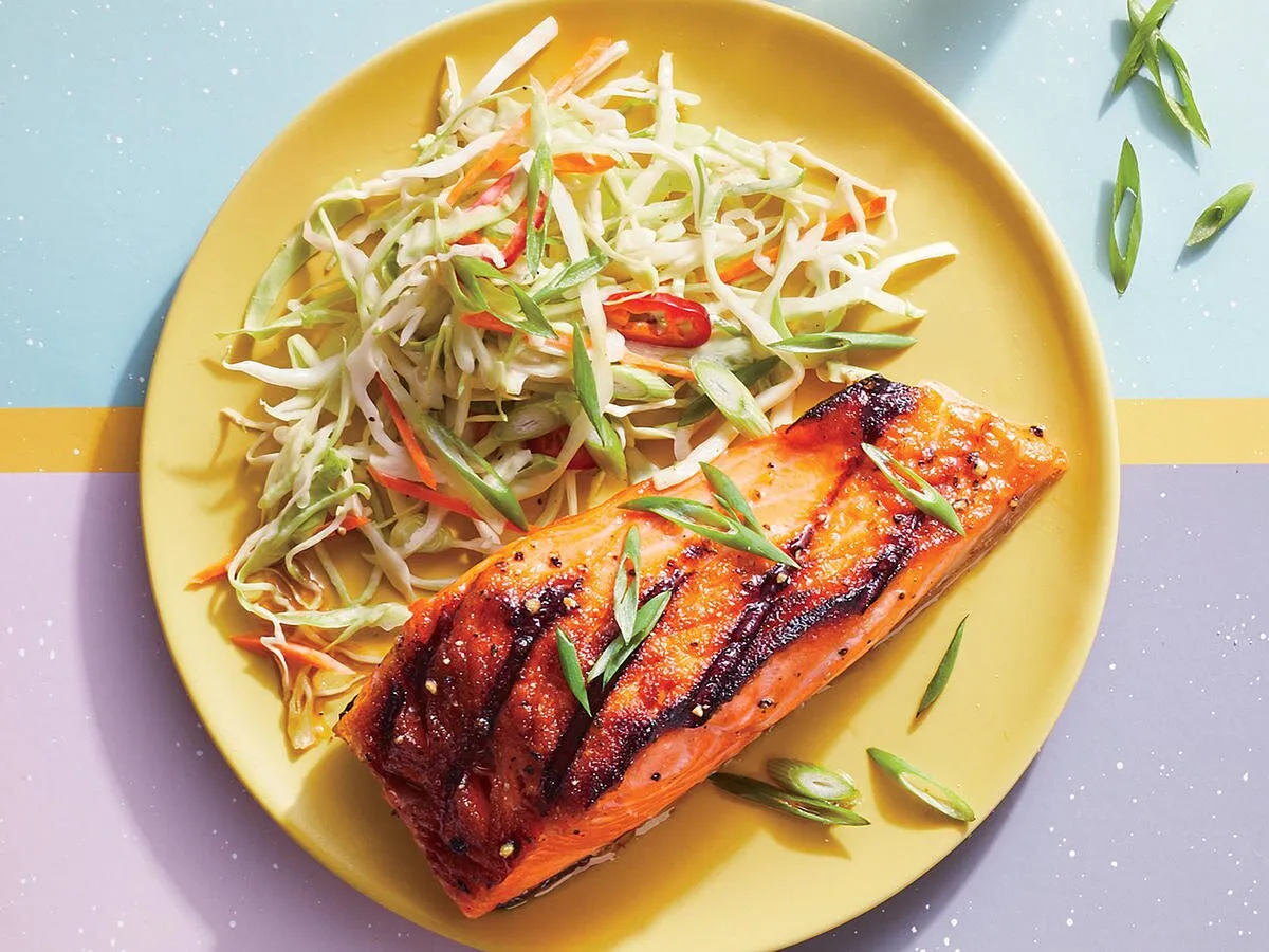 Barbecue Roasted Salmon