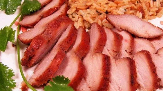 Barbecued Red Roast Pork Tenderloin