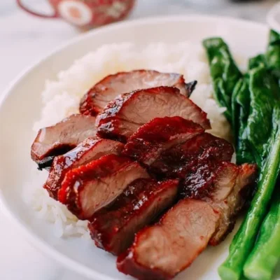 Barbecued Red Roast Pork Tenderloin