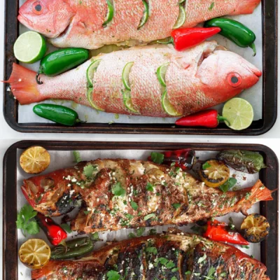 Barbecued Snapper With Butter And