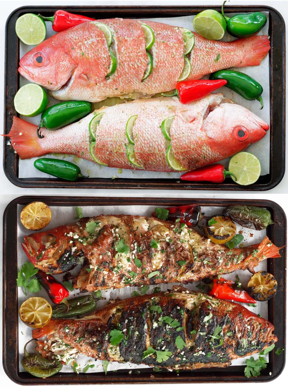 Barbecued Snapper With Butter And