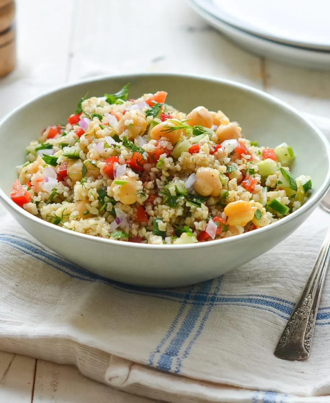 Barley And Tuna Salad With Lemon And Dill